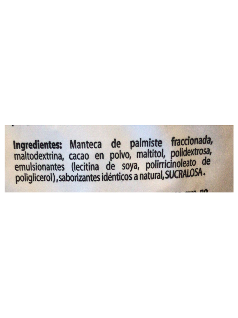 Cobertura De Chocolate Neucober 407 Sin Azucar Sin Gluten 1 kg 3