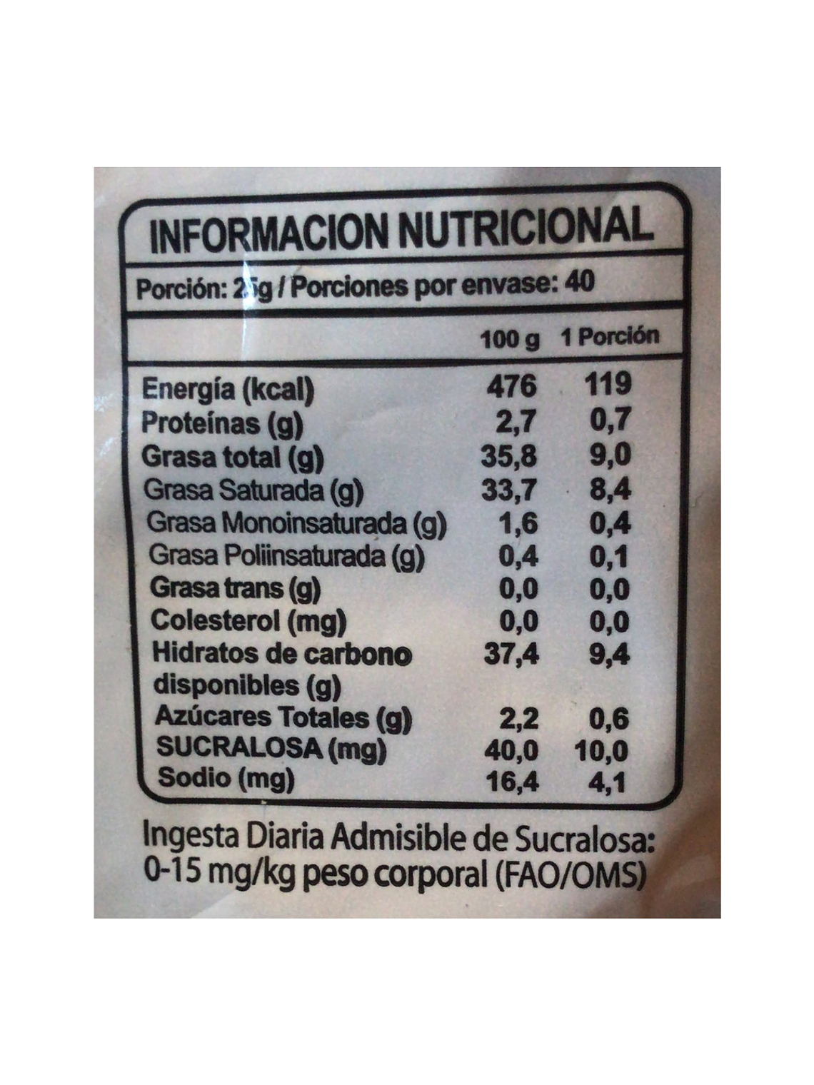 Cobertura De Chocolate Neucober 407 Sin Azucar Sin Gluten 1 kg 4
