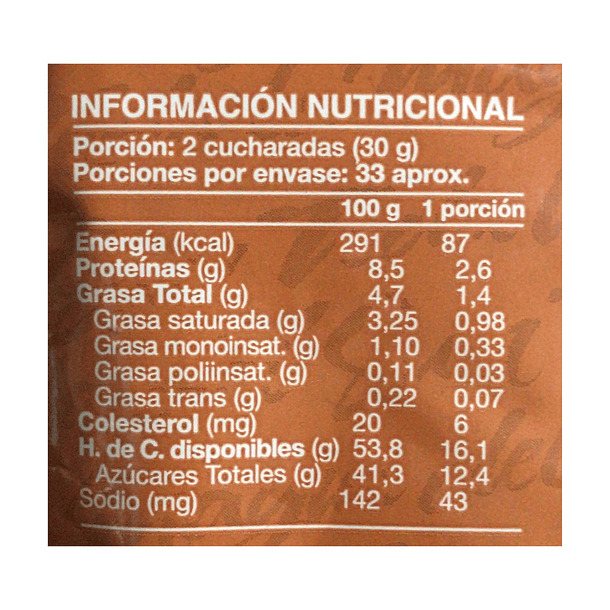 Manjar Tradicional - 2 Bolsas 1 Kg - Colun 3