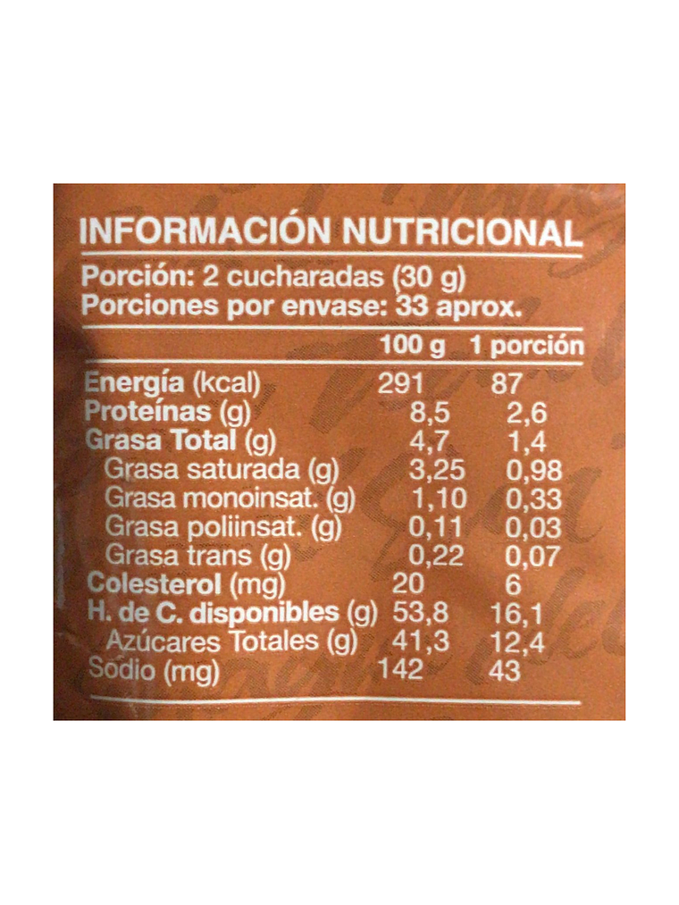 Manjar Tradicional - 5 Bolsas 1 Kg - Colun 3