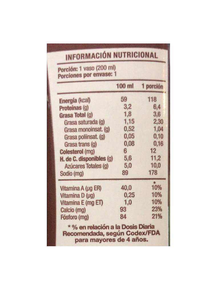 6 Leches Colun Original Chocolate 200 Ml 3