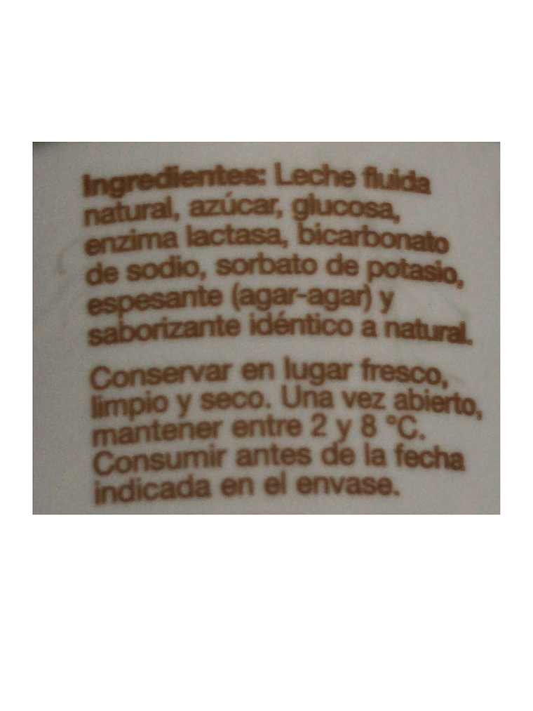 Manjar Colun Sin Lactosa 380 Gr 2