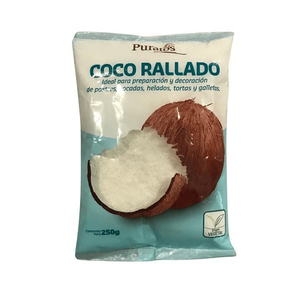 Coco Rallado Puratos 250 Grs 1