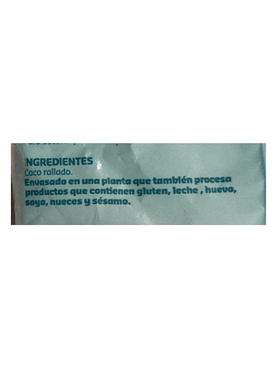 Coco Rallado Puratos 250 Grs