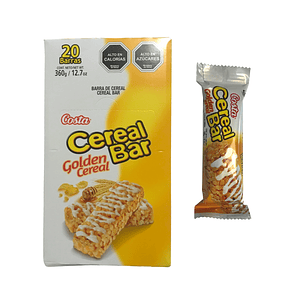 Barra De Cereal Costa - Cereal Bar Display 20 unidades 
