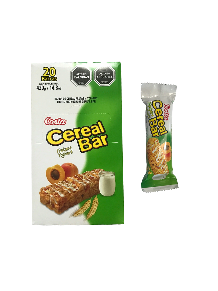 Barra De Cereal Costa - Cereal Bar Display 20 unidades  3