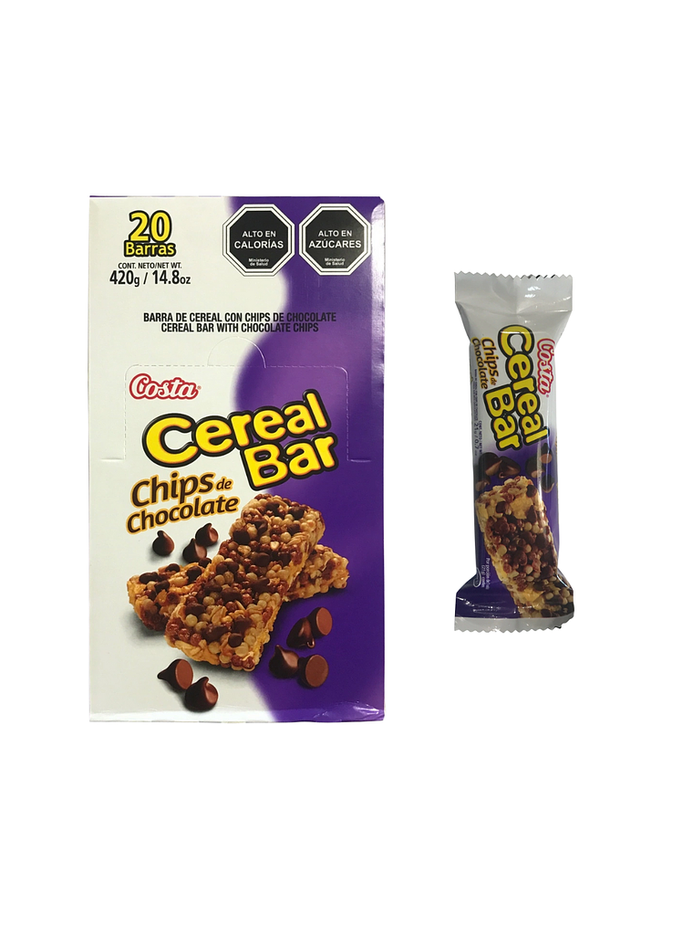 Barra De Cereal Costa - Cereal Bar Display 20 unidades  5