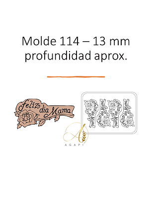 Moldes De Chocolate Mamá Día De La Madre