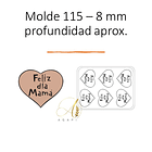 Moldes De Chocolate Mamá Día De La Madre 2