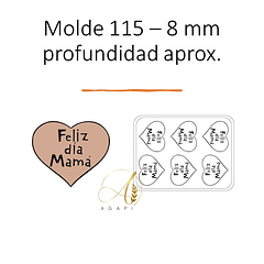 Moldes De Chocolate Mamá Día De La Madre