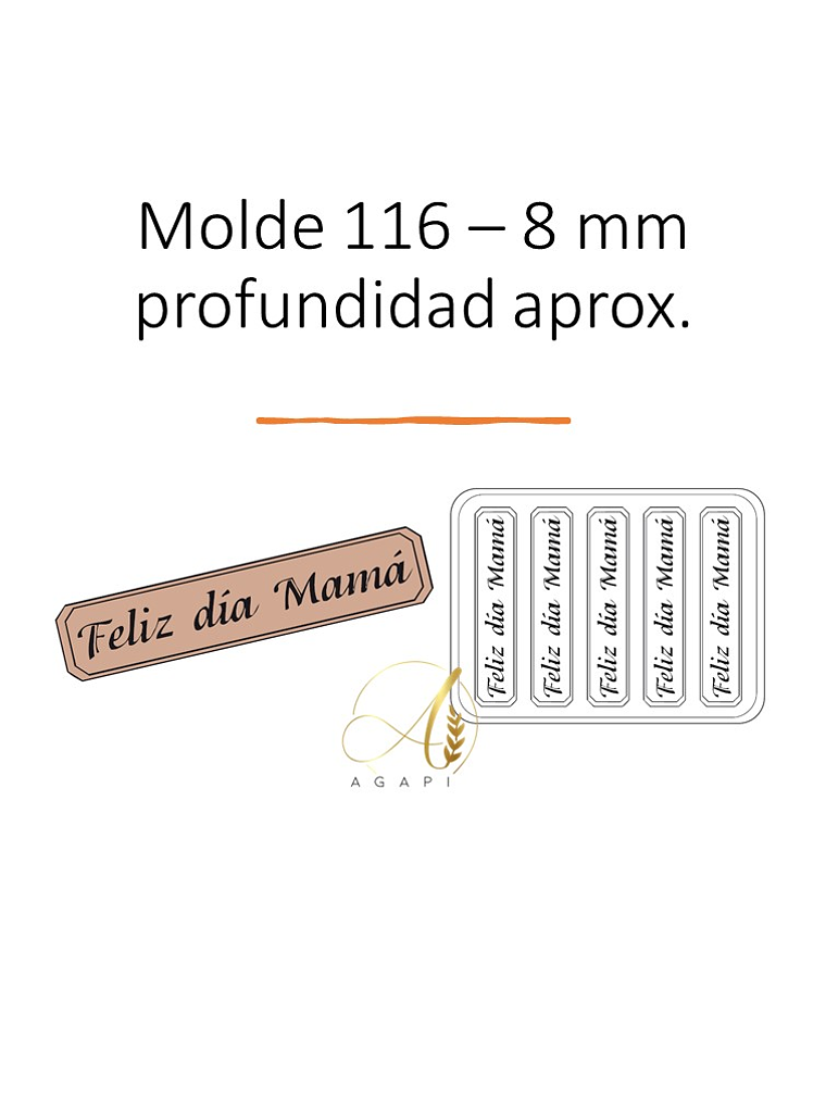 Moldes De Chocolate Mamá Día De La Madre 3