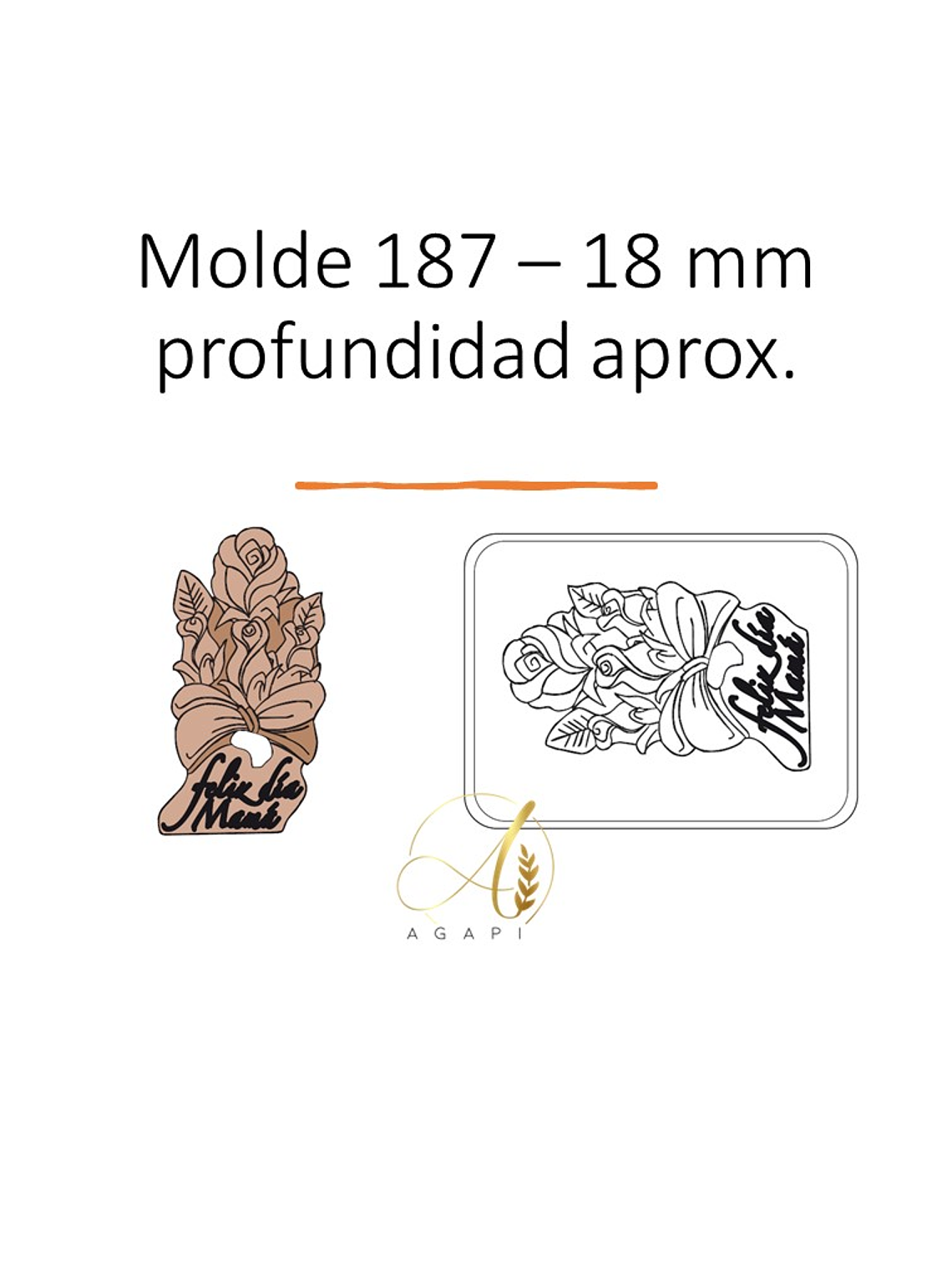 Moldes De Chocolate Mamá Día De La Madre 9