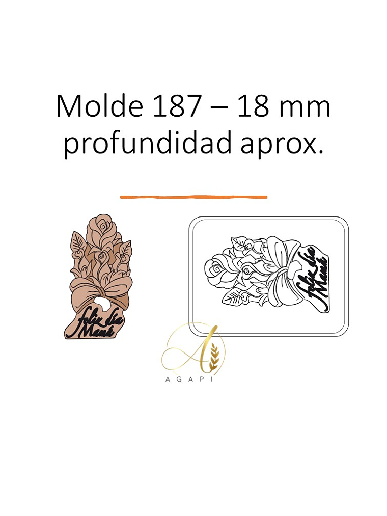 Moldes De Chocolate Mamá Día De La Madre 9