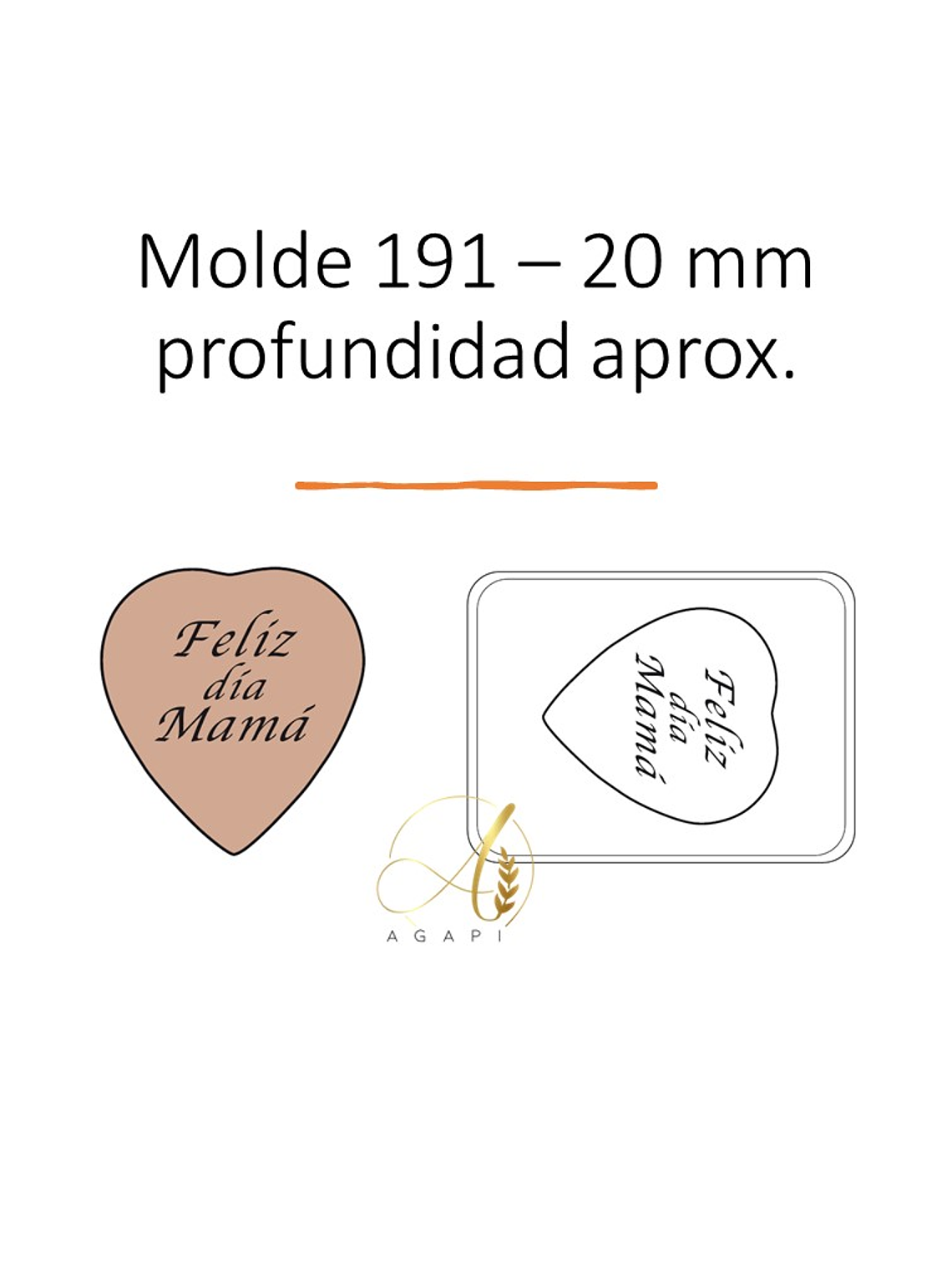 Moldes De Chocolate Mamá Día De La Madre 11