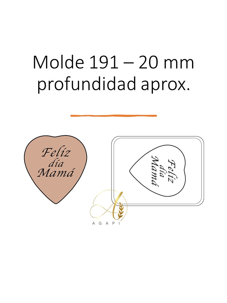 Moldes De Chocolate Mamá Día De La Madre 11