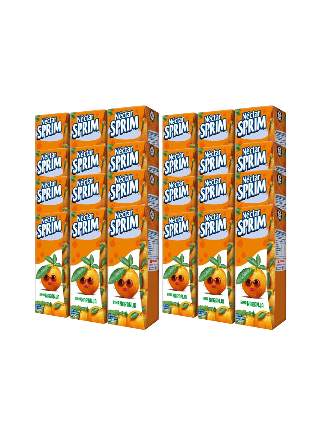 Caja Jugos Néctar Sprim Recreo 24 Unidades 190 ml 2