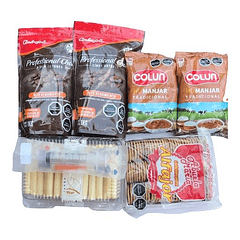 Kit Insumos Alfajor Y Cuchuflís (todo Lo De La Imágen)