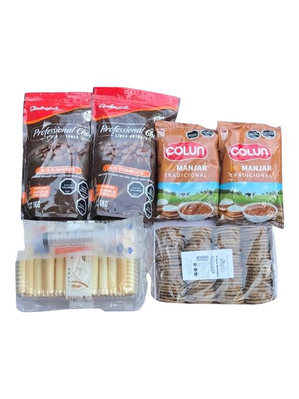 Kit Insumos Alfajor Y Cuchuflís (Imagen Referencial) 3