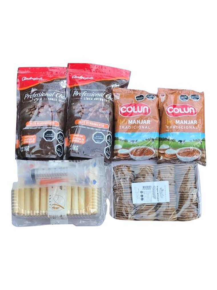 Kit Insumos Alfajor Y Cuchuflís (Imagen Referencial) 3