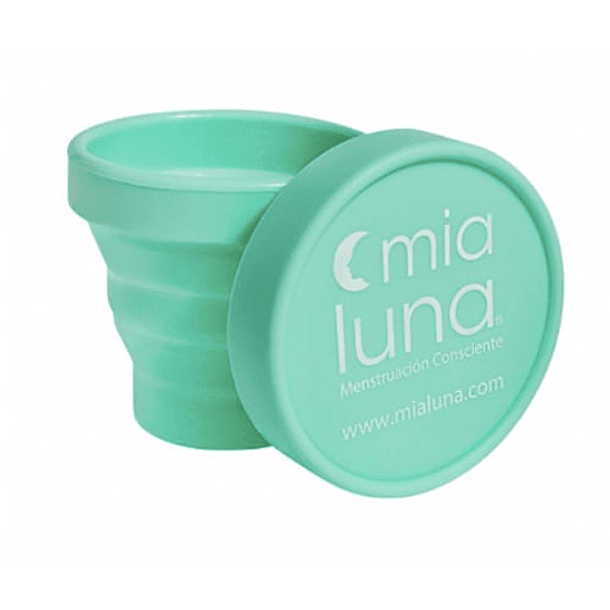 Vaso Y Caja De Pastillas Esterilizadoras Mia Luna 3