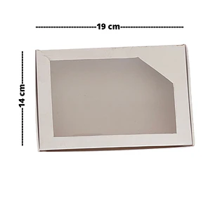 5 Cajas De Cartón Kraft Multiuso Autoarmables  19x14x4 N°6AB