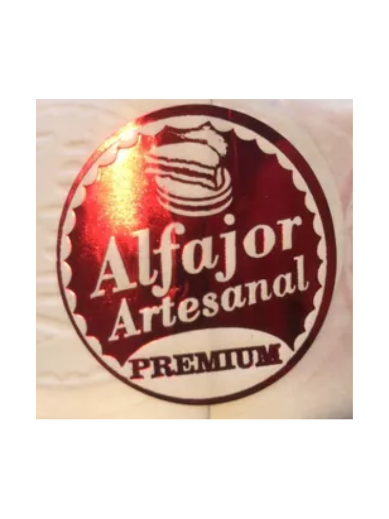 Sticker o Etiqueta Para Alfajor, Cuchuflí o Productos Artesanales Rollo 1000 Unidades Aproximadamente 5