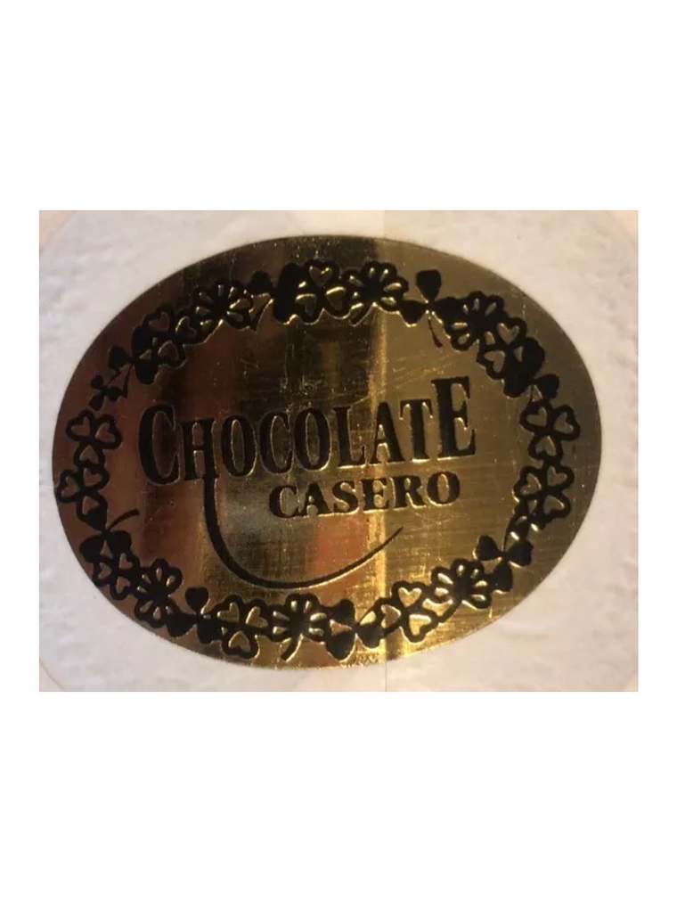 Sticker o Etiqueta Para Alfajor, Cuchuflí o Productos Artesanales Rollo 1000 Unidades Aproximadamente 6