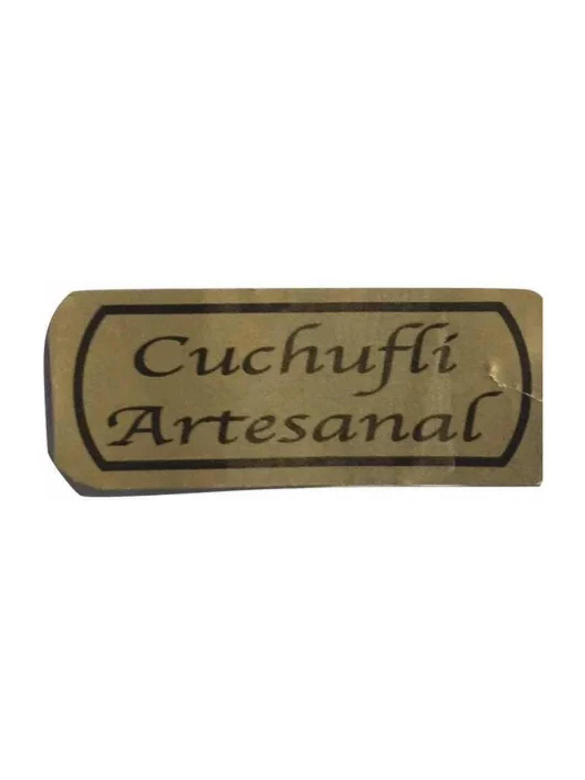 Sticker o Etiqueta Para Alfajor, Cuchuflí o Productos Artesanales Rollo 1000 Unidades Aproximadamente 8