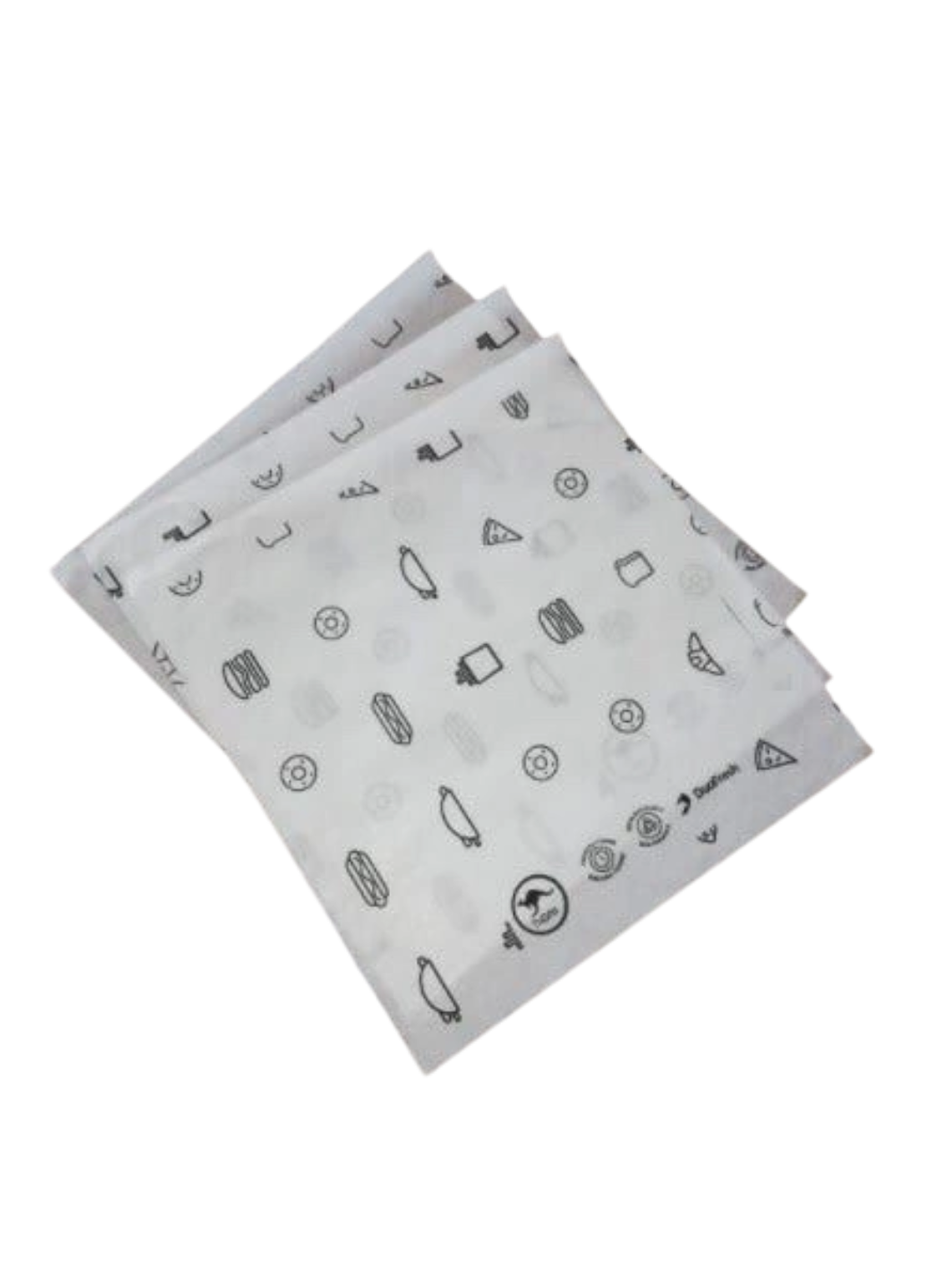 Papel Antigrasa O Acoplado 20x20 Cm 100 Unidades 1