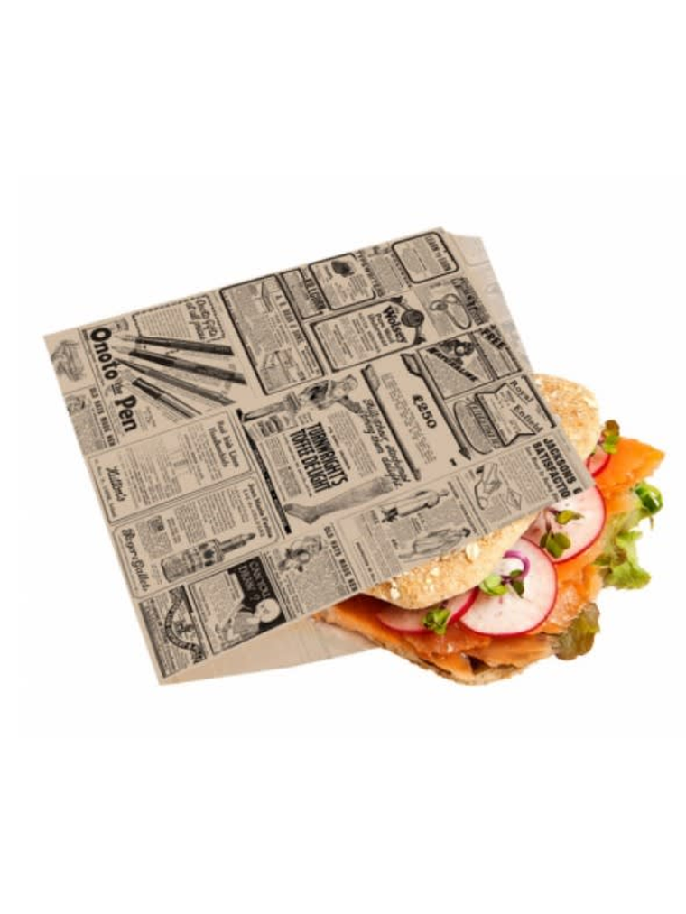 Papel Sobre Para Hamburguesa 16x16,5 Cm – x250 Unidades Venta Por Mayor 1