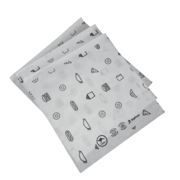 Papel Antigrasa O Acoplado 20x20 Cm 1000 Unidades