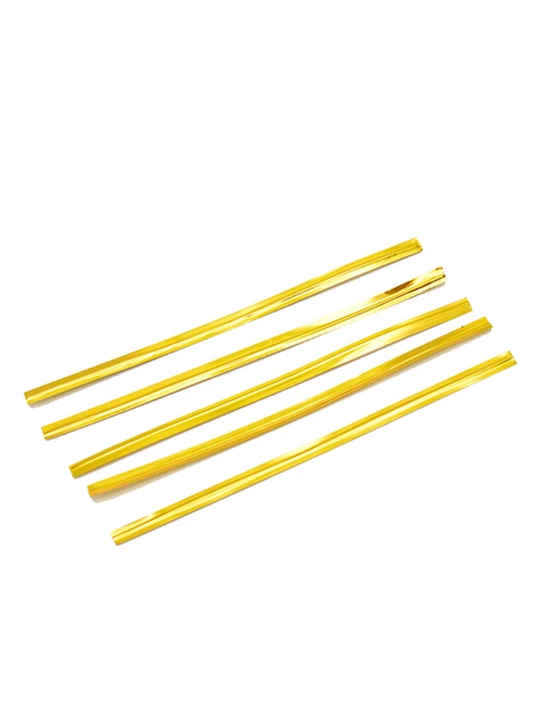 Alambre Forrado 15 Cm Metalizado Para Amarrar (1000u) 6