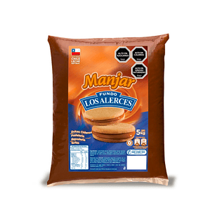 Manjar Repostero Fundo Los Alerces 5 Kg