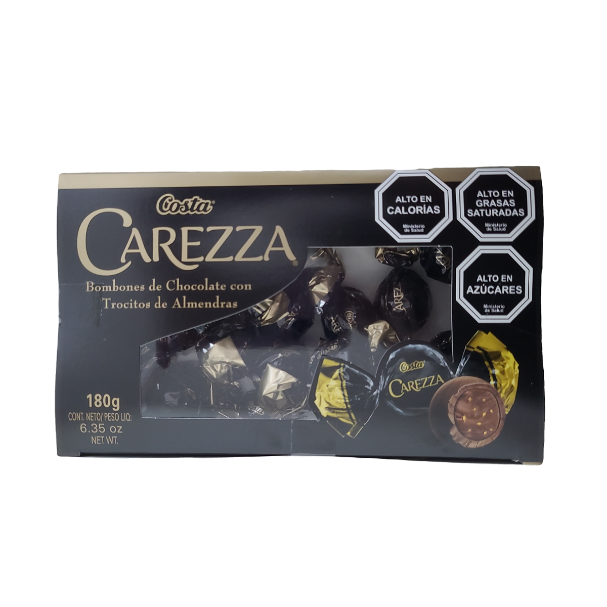 Bombones Chocolate Carezza Estuche 180 Grs