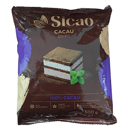 Cacao En Polvo Alcalino Sicao 500 Grs