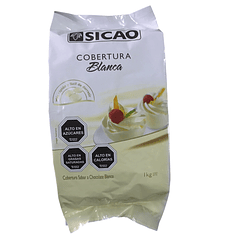Cobertura De Chocolate Sicao Sucedáneo Blanco 1kg
