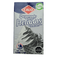 Preparado Para Helados Calo 1 Litro Sabor Chocolate