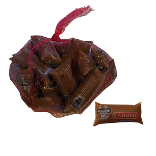Manjar Chupones Langer 25 Grs Malla 20 Unidades