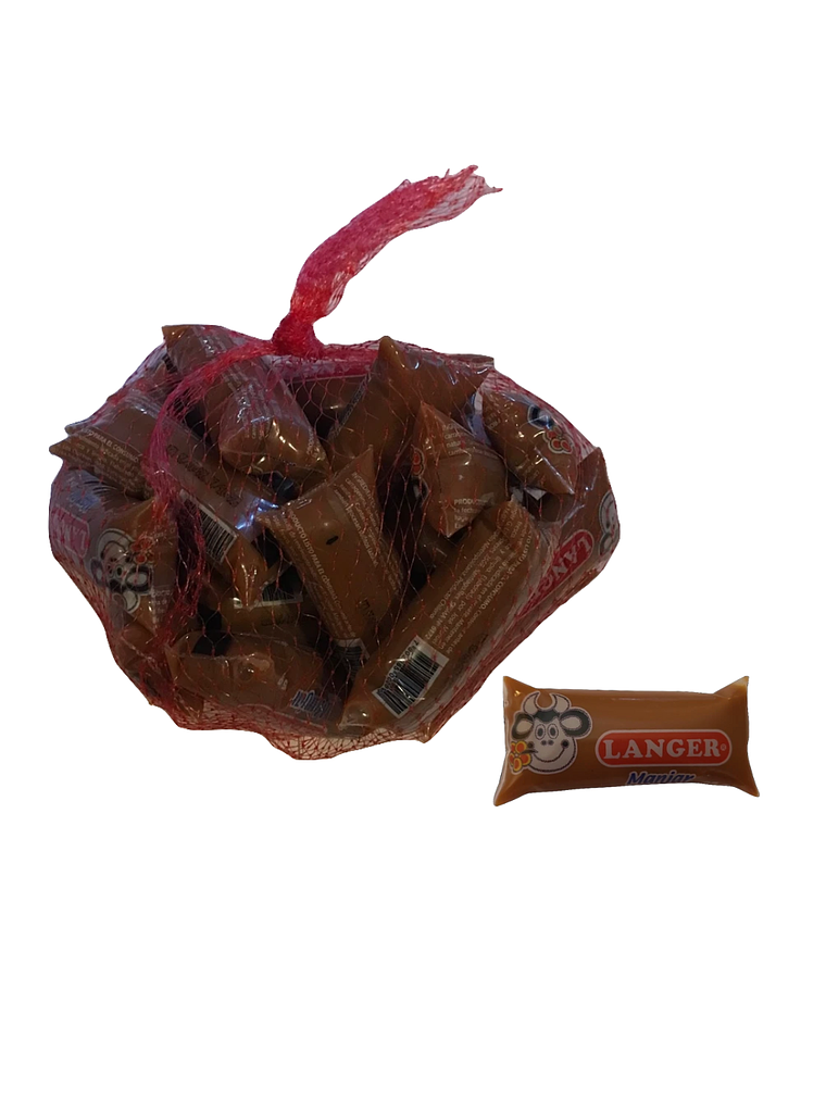 Manjar Chupones Langer 25 Grs Malla 20 Unidades 1