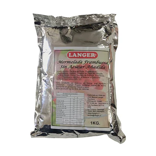 Mermelada De Frambuesa Langer Sin Azúcar Añadida 1 Kg