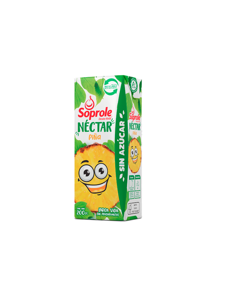 Caja Jugos Néctar Soprole Larga Vida  200ml  30 Unidades Variedades 1
