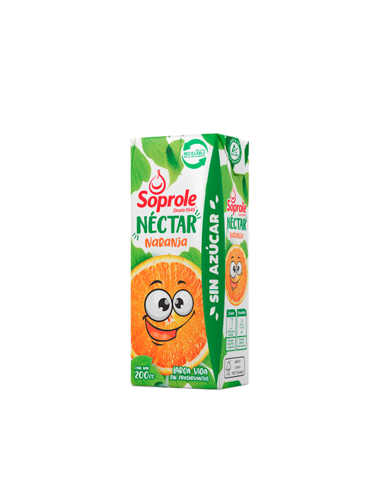 Caja Jugos Néctar Soprole Larga Vida  200ml  30 Unidades Variedades 3
