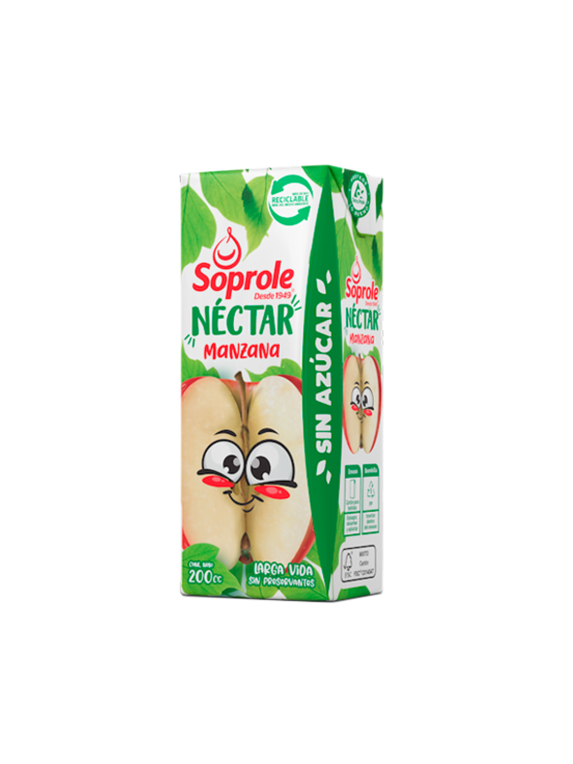 Caja Jugos Néctar Soprole Larga Vida  200ml  30 Unidades Variedades 5