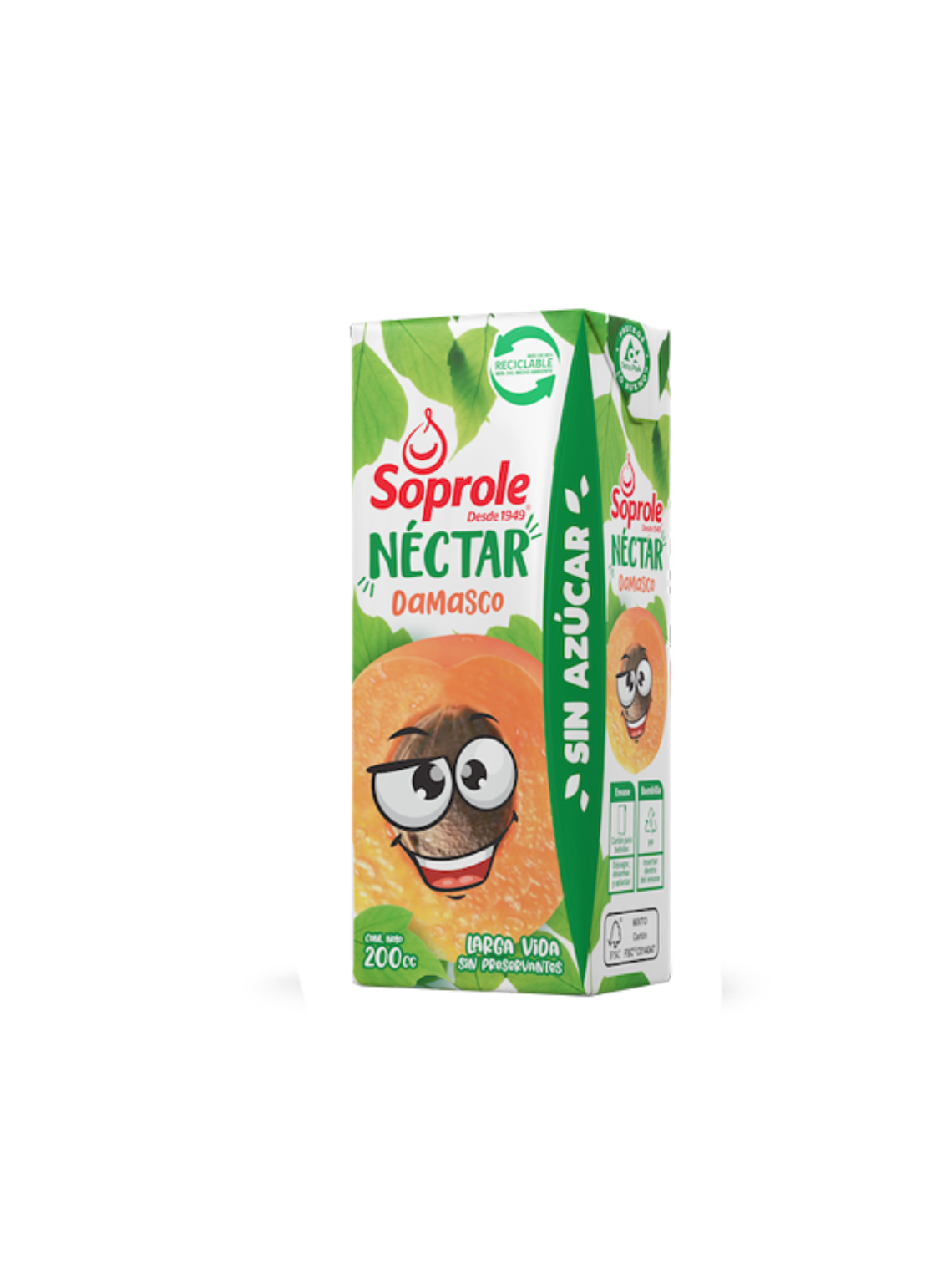 Caja Jugos Néctar Soprole Larga Vida  200ml  30 Unidades Variedades 7