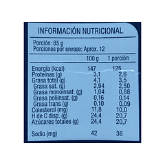 Base Láctea Para Helados Soft Soprole 1lt Sabor Vainilla