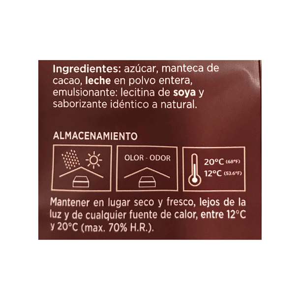 Cobertura Chocolate Sicao Alto Rendimiento 33% cacao Blanco 1kg 3