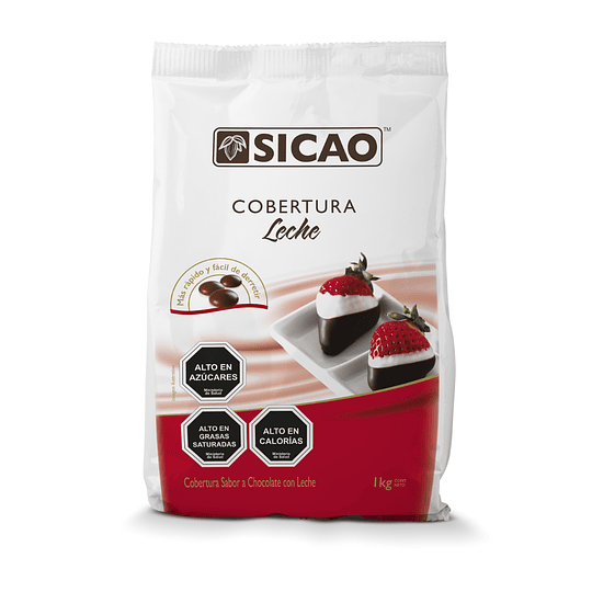 Cobertura De Chocolate Sicao Sucedáneo Leche 1kg