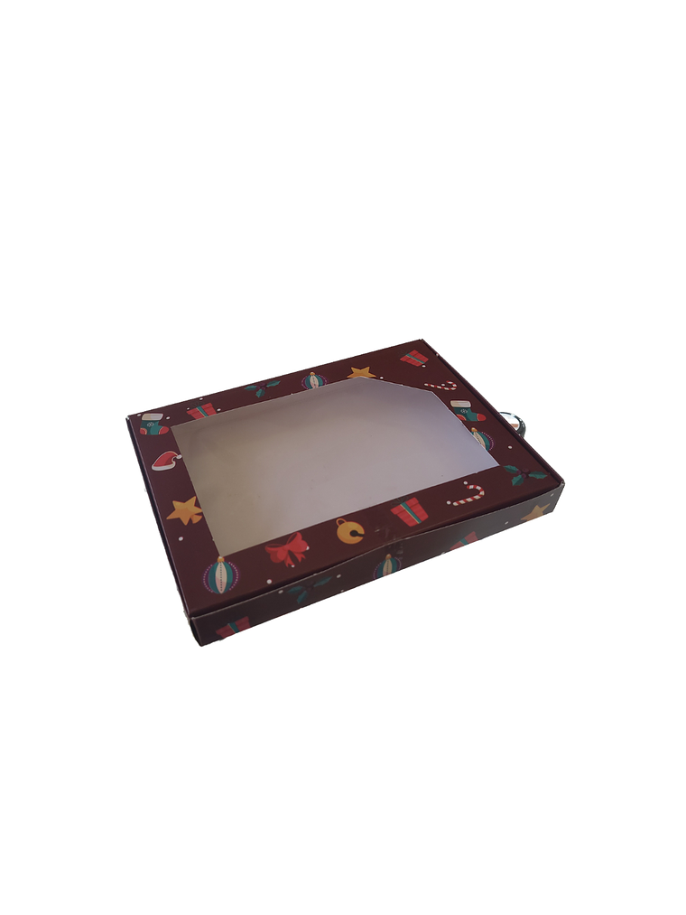 Caja Navideña tamaño 24x18x3 cm N°12 Colores 1 unidad 2