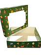 Caja Desayuno Fines Varios Navidad 25x20x7 Cm Con Ventana - Miniatura 2