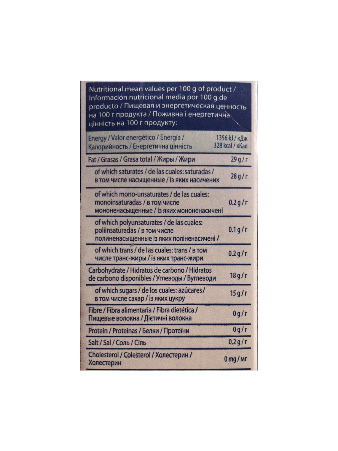 Crema Chantilly Vegana Monna Lisa 1 Lt 3